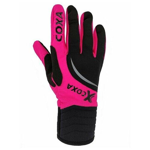 фото Перчатки лыжные coxa racing gloves (розовый/черный) (6)