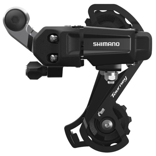 фото Переключатель задний shimano tourney ty200 6/7ск крепление на петух черный б/уп ardty200gsld