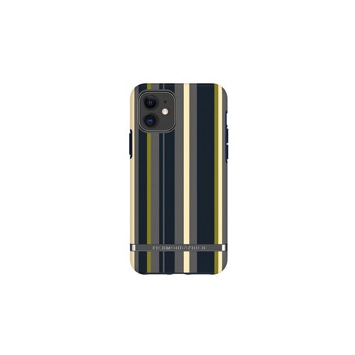 фото Пластиковый чехол-накладка для iphone 11 richmond & finch freedom, цвет синий/navy stripes (ip261-618)