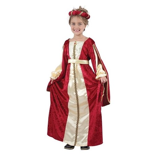 фото Костюм bristol novelty regal princess величественная принцесса (пб1607), красный/бежевый, размер 134-146