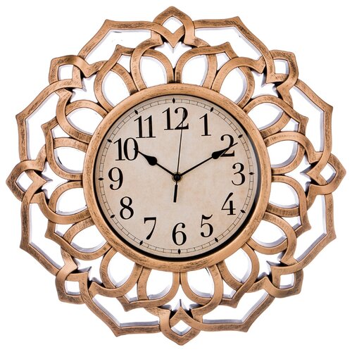 фото Часы настенные кварцевые italian style 46х46х4,5 см lefard
