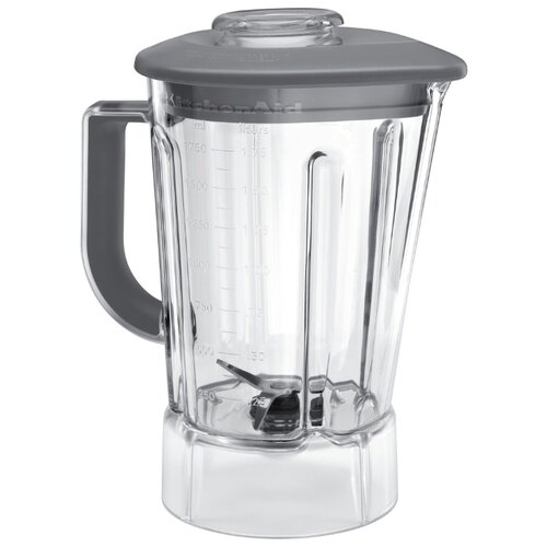 фото Kitchenaid стакан для блендера 5kpp56el прозрачный/серый