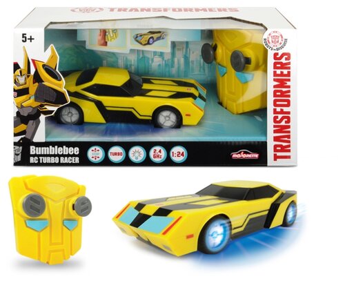 Легковой автомобиль Dickie Toys Трансформеры Бамблби (3114000) 1:24 18 см Легковой автомобиль Dickie Toys Трансформеры Бамблби (3114000) 1:24 18 см