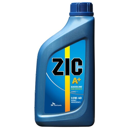 фото Полусинтетическое моторное масло zic a+ 10w-40, 1 л