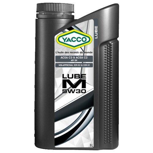 фото Синтетическое моторное масло yacco lube m 5w30, 1 л