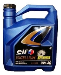 Моторное масло ELF Excellium Full-Tech 0W-30 4 л