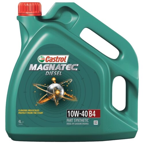 фото Моторное масло castrol magnatec diesel 10w-40 b4 4 л