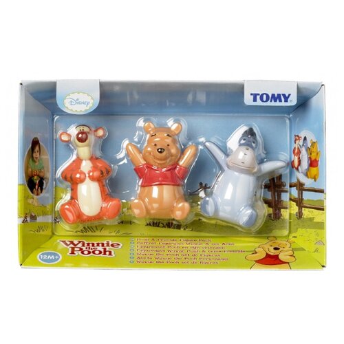 фото Игровой набор tomy винни и его друзья, 3 фигурки