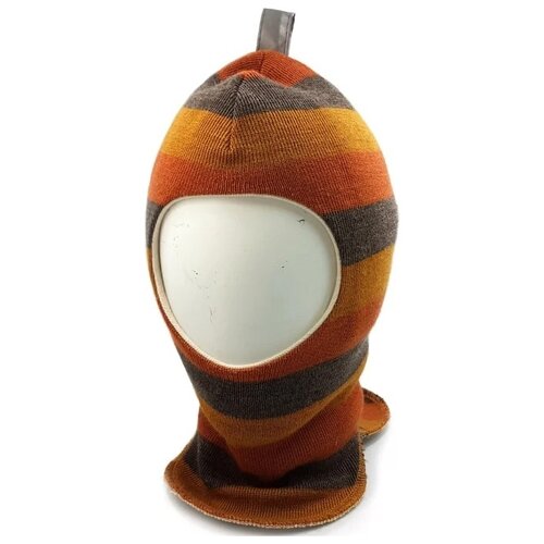 фото Шапка-шлем kivat размер 1, желтый/оранжевый/коричневый