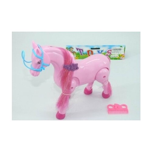 фото Игровой набор "маленькая розовая лошадка с аксессуарами" китай