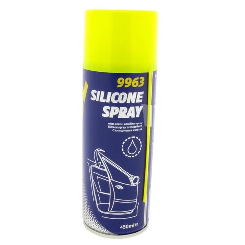 фото Автомобильная смазка mannol silicone spray 0.45 л