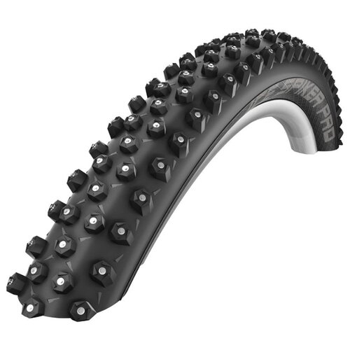 фото Велопокрышка schwalbe ice spiker pro raceguard, 57-584, 27,5х2,25, hs379 (378 steel studs) wic