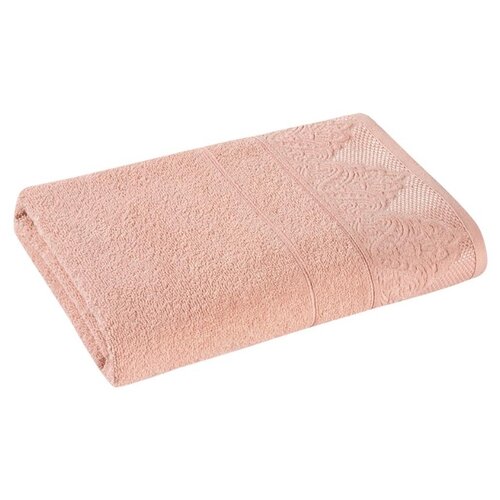 фото "полотенце махровое "karna" с жаккардом siesta; абрикосовый; размер: 40 х 60"