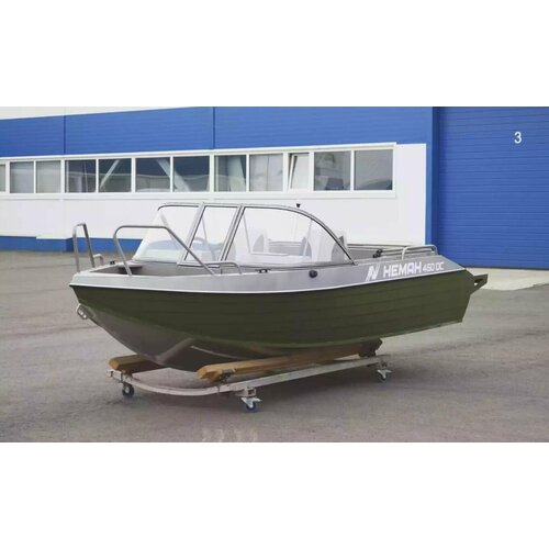 фото Моторная лодка neman-450dc/ алюминиевый катер neman-450dc/ лодки wyatboat