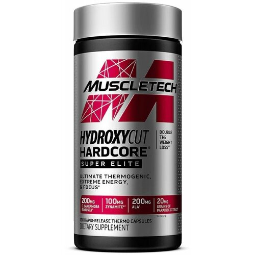 фото Hydroxycut hardcore super elite добавка для похудения сушки muscletech