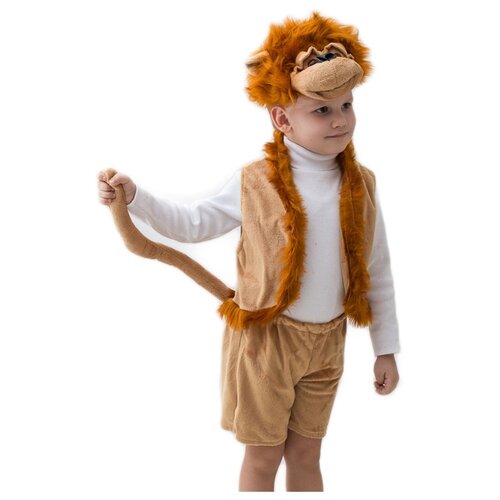 фото Карнавальный костюм обезьянка, 3-5 лет, бока 1054-бока