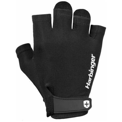 фото Фитнес перчатки harbinger power 2.0, черные, унисекс, m