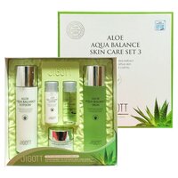 Набор для лица с алоэ Jigott Aloe Aqua Balance Skin Care 3 Set