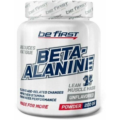 фото Be first beta alanine powder 200 гр (нейтральный)