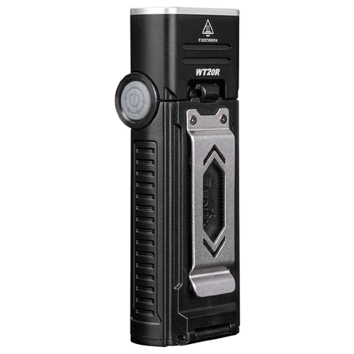 фото Ручной фонарь fenix wt20r черный/серебристый