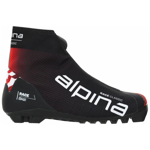 фото Лыжные ботинки alpina. racing classic red/black/white (eur:43)