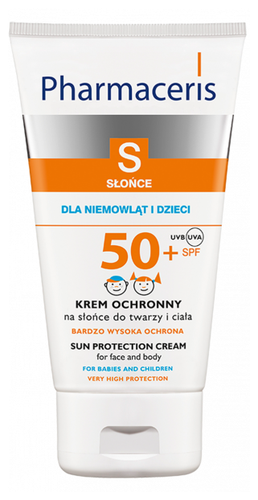 Pharmaceris Солнцезащитный крем для детей и новорожденных SPF 50 Pharmaceris Солнцезащитный крем для детей и новорожденных SPF 50