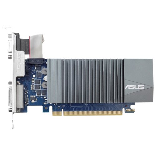 фото Видеокарта ASUS GeForce GT 710 954MHz PCI-E 2.0 2048MB 5012MHz 64 bit DVI HDMI HDCP Retail