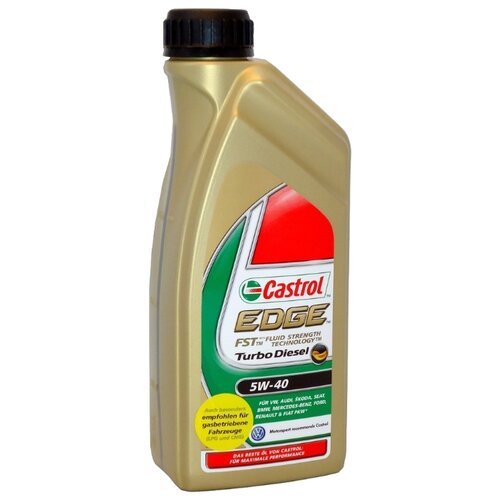 фото Моторное масло castrol edge turbo diesel 5w-40 1 л