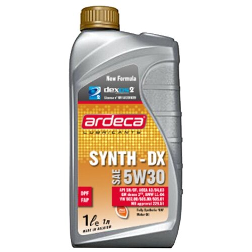 фото Синтетическое моторное масло ardeca synth-dx 5w30, 1 л
