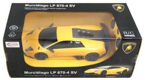 Легковой автомобиль Rastar Lamborghini Murcielago LP670-4 (39000) 1:24 18 см Легковой автомобиль Rastar Lamborghini Murcielago LP670-4 (39000) 1:24 18 см