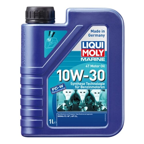 фото Полусинтетическое моторное масло liqui moly marine 4t motor oil 10w-30, 5 л
