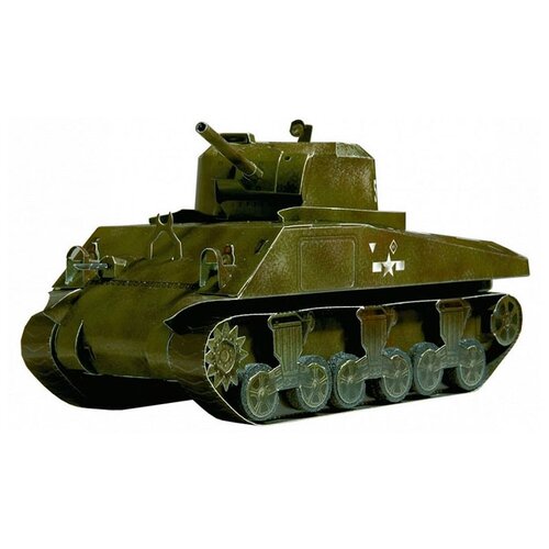фото Сборная модель Умная Бумага Танк М4А2 Sherman (200) 1:35
