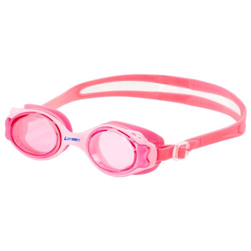 фото Очки для плавания larsen ds-gg209 soft pink/pink