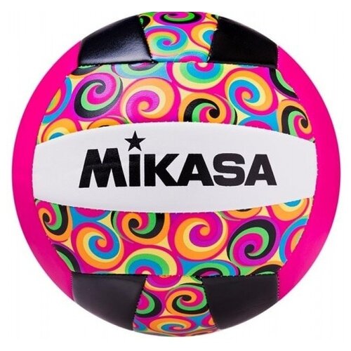 фото Волейбольный мяч mikasa ggvb черно-розовый