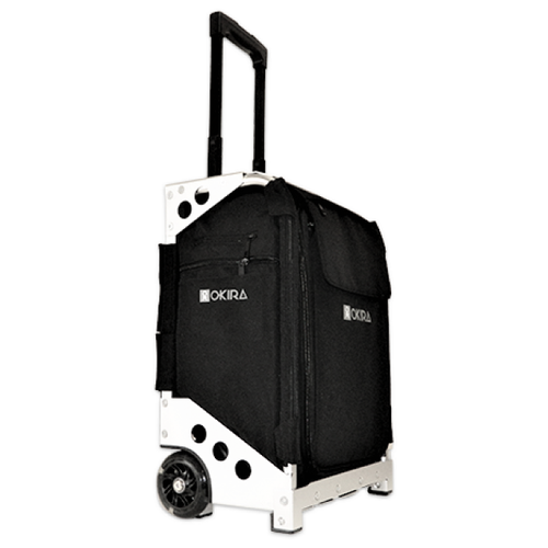 фото Сумка-чемодан для визажиста, стилиста на колесах okira art