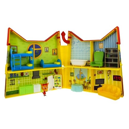фото Игровой набор 1 toy три кота - дом котят т19825