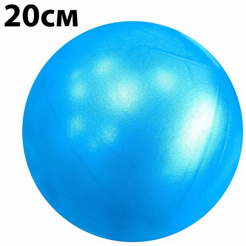 фото 30262-54833 мяч для пилатес skyfit синий 20 см, sf-sgb20