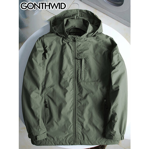 фото Куртка gonthwid, размер 2xl, зеленый
