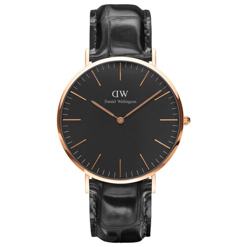 фото Наручные часы daniel wellington classic black reading rose gold