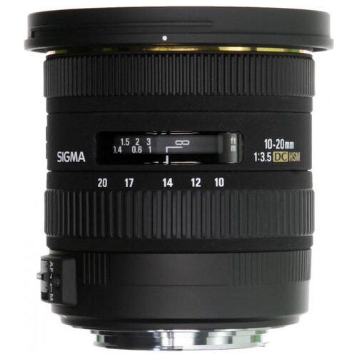 Фото - Объектив Sigma AF 10-20mm f/3.5 EX DC HSM Nikon F объектив sigma af 150 600mm f 5 0 6 3 sports tc 1401 teleconverter nikon f черный