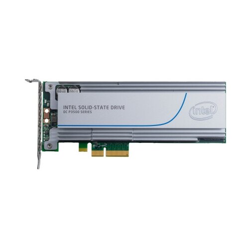 фото Жесткий диск ssd intel ssd dc p3500 series ssdpedmx400g401 400gb 4гб/сек trim mlc hhhl pci-e4x(ssdpedmx400g4)