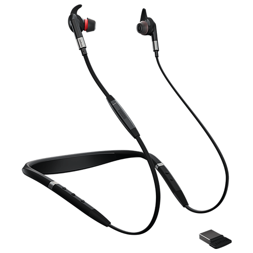фото Беспроводные наушники jabra evolve 75e ms, black