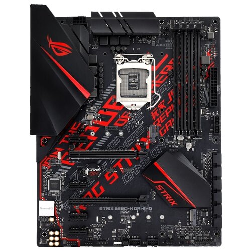 фото Материнская плата asus rog strix b360-h gaming