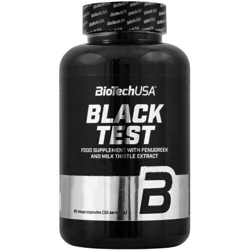 фото Biotech тестобустер black test бустер тестостерона 90 капсул biotechusa
