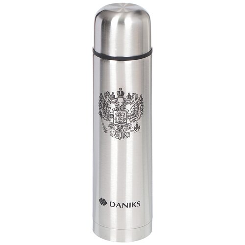 фото Термос daniks 750ml silver sl-75z / 306884