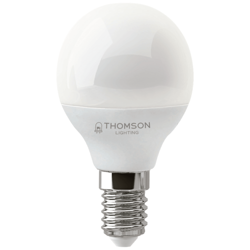 фото Thomson лампа светодиодная thomson e14 4w 4000k шар матовая th-b2102
