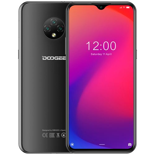 фото Смартфон doogee x95 2/16 гб, драгоценный синий