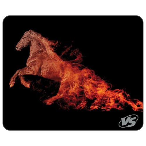 фото Коврик vs flames лошадь (a4802) черный/коричневый/красный