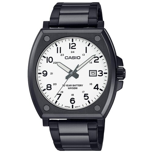 фото Наручные часы casio casio mtp-e715d-7a, черный, белый