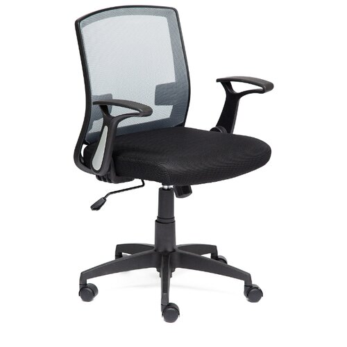 фото Компьютерное кресло TetChair Scout, обивка: текстиль, цвет: черный/серый